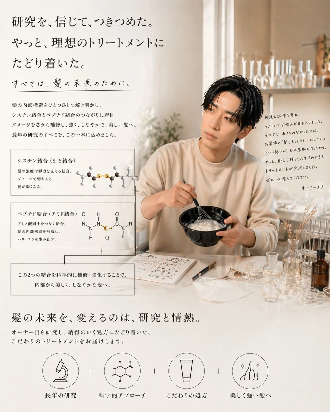 何度も試作を重ねて、 